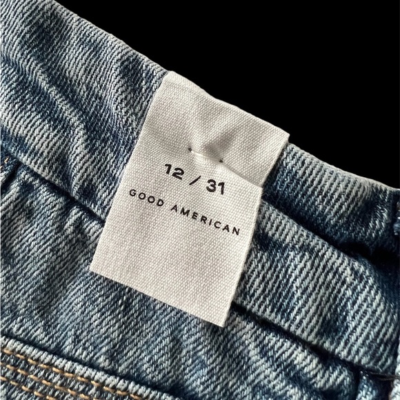 Good American Good 90’s Icon Jeans Indigo 065 Size 12 NWT - Picture 5 of 12